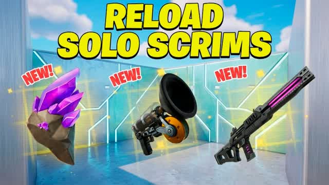 1V1V1 SOLO SCRIMS RELOAD — Fortnite Creative map