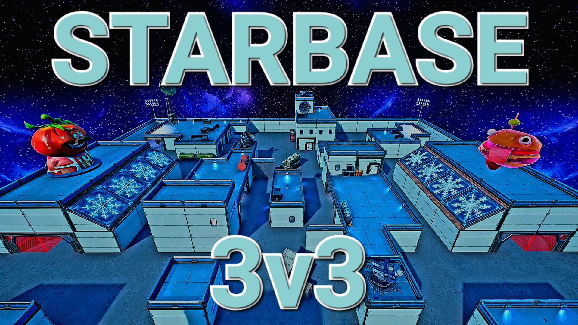 3v3 Zero Build - Starbase — Fortnite Creative map