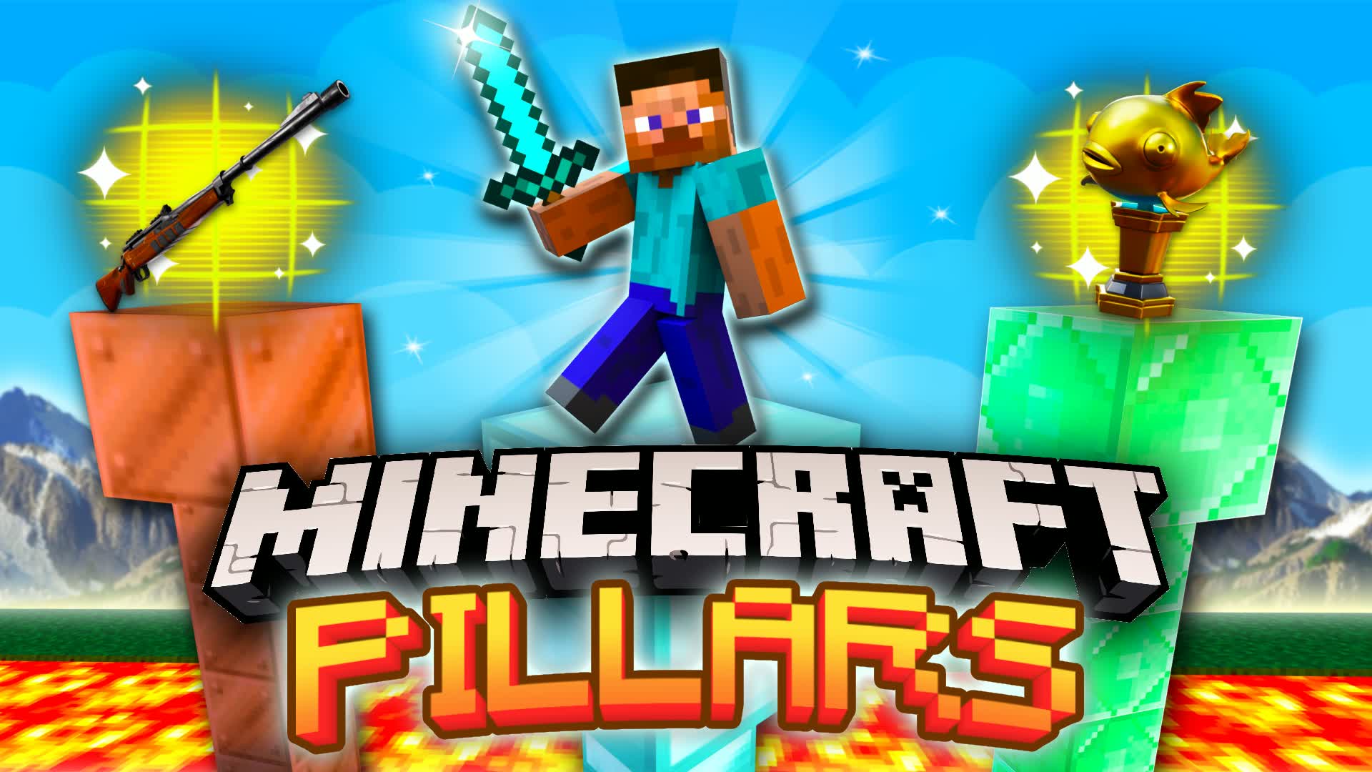 Minecraft Pillars β Fortnite Creative map