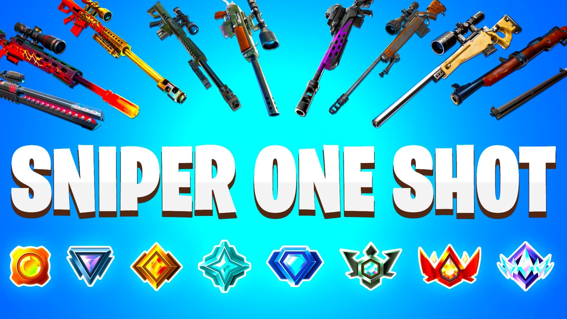 🎯 SNIPER ONE SHOT 💥 RANKED — Fortnite Creative map