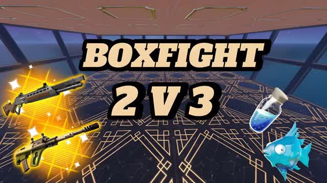 BOX FIGHT 2V3 — Fortnite Creative map