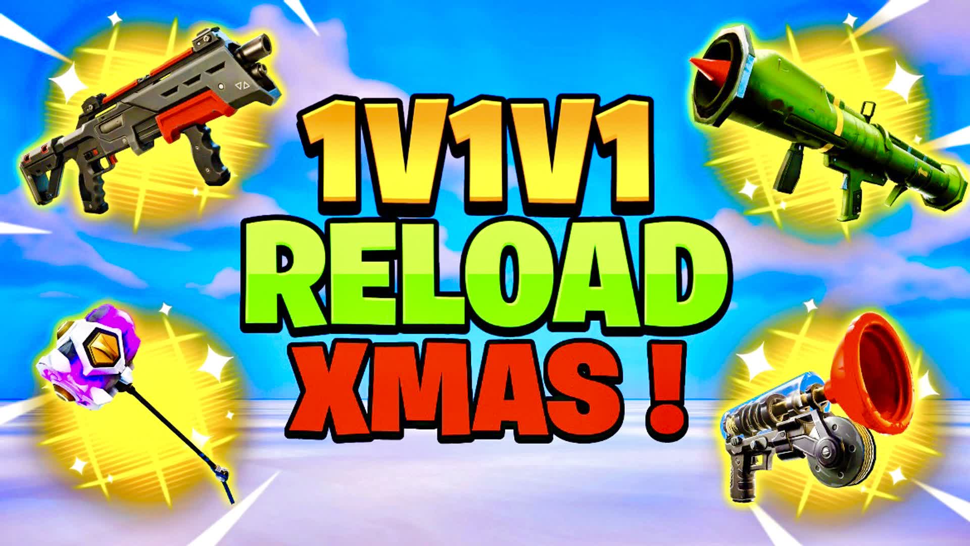 XMAS 1V1V1 FREE FOR ALL 1V1 REALISTICS — Fortnite Creative map