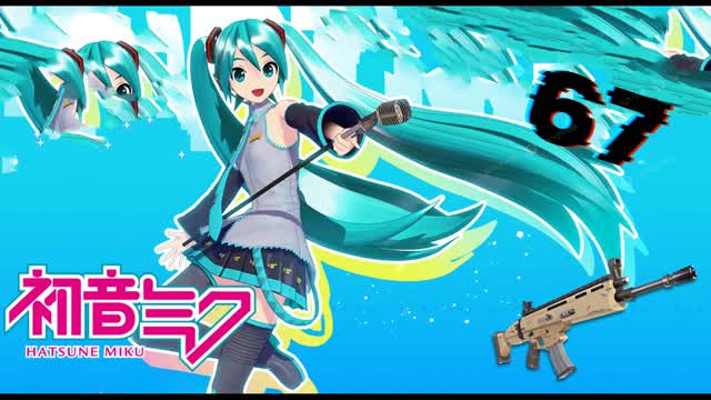 Miku Free For All Reload — Fortnite Creative map