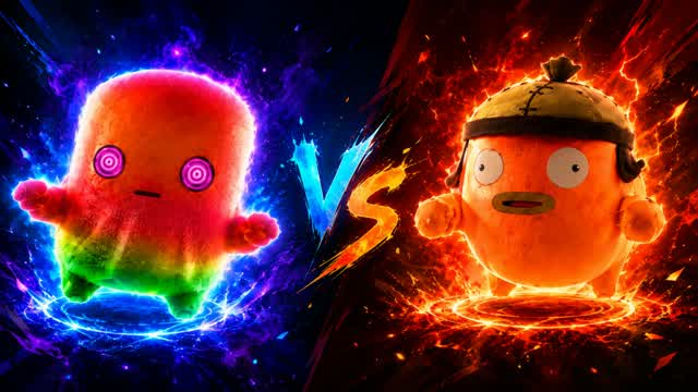 FIRE RED VS BLUE ๐ด๐ตUNC 5 64 โ Fortnite Creative map