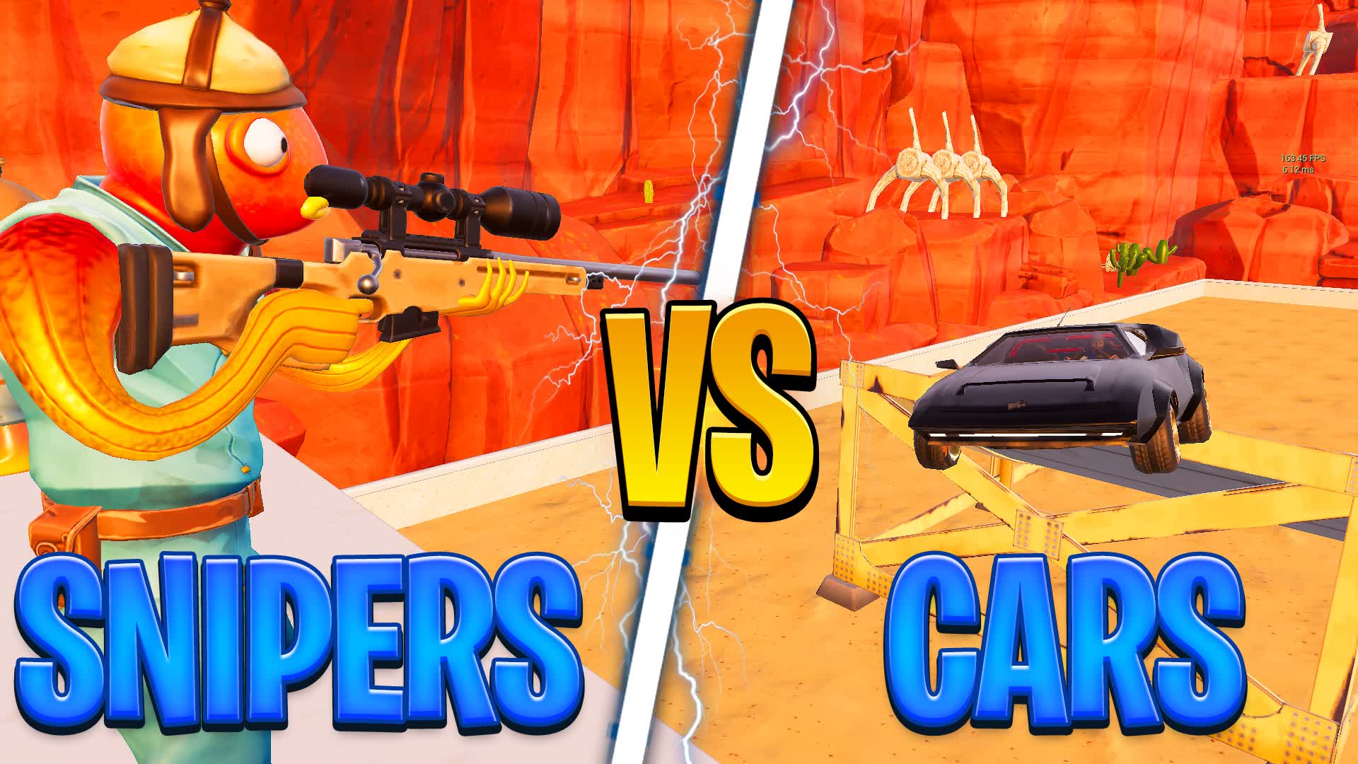 SNIPERS VS CARS ποΈ β Fortnite Creative map