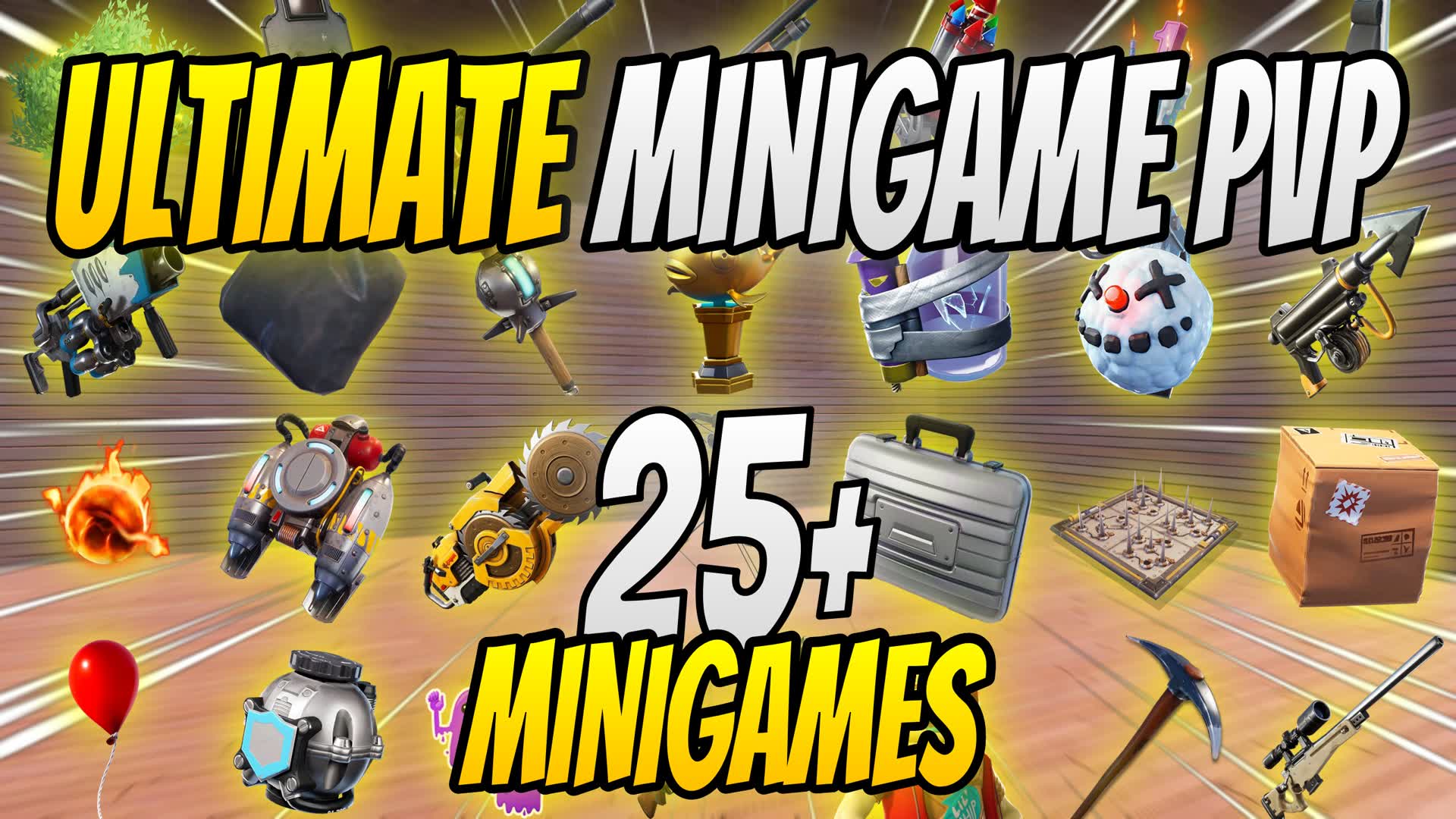 ULTIMATE MINIGAME PVP ๐ฎ โ Fortnite Creative map