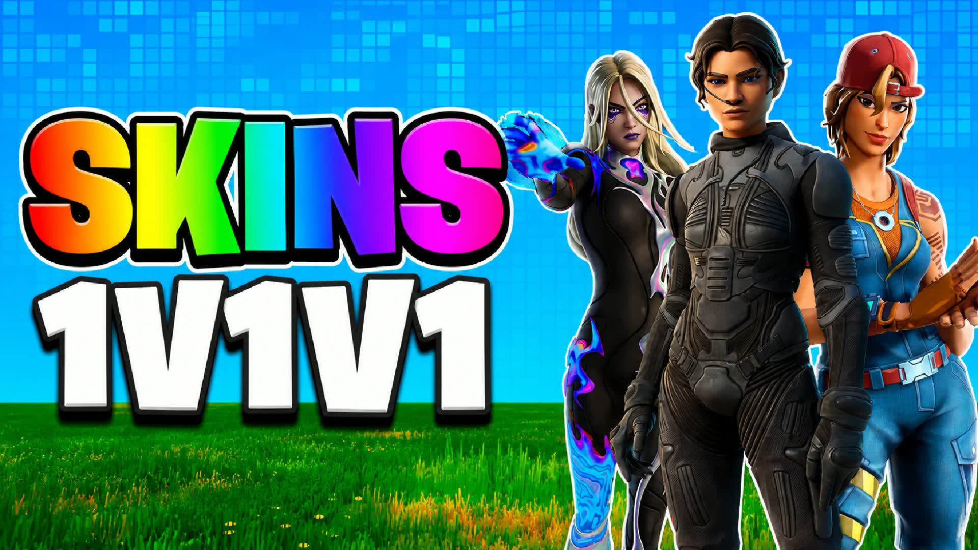 1v1v1 SKINS RELOAD 1v1 TIKTOK — Fortnite Creative map