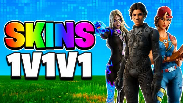 1v1v1 SKINS RELOAD 1v1 TIKTOK — Fortnite Creative map