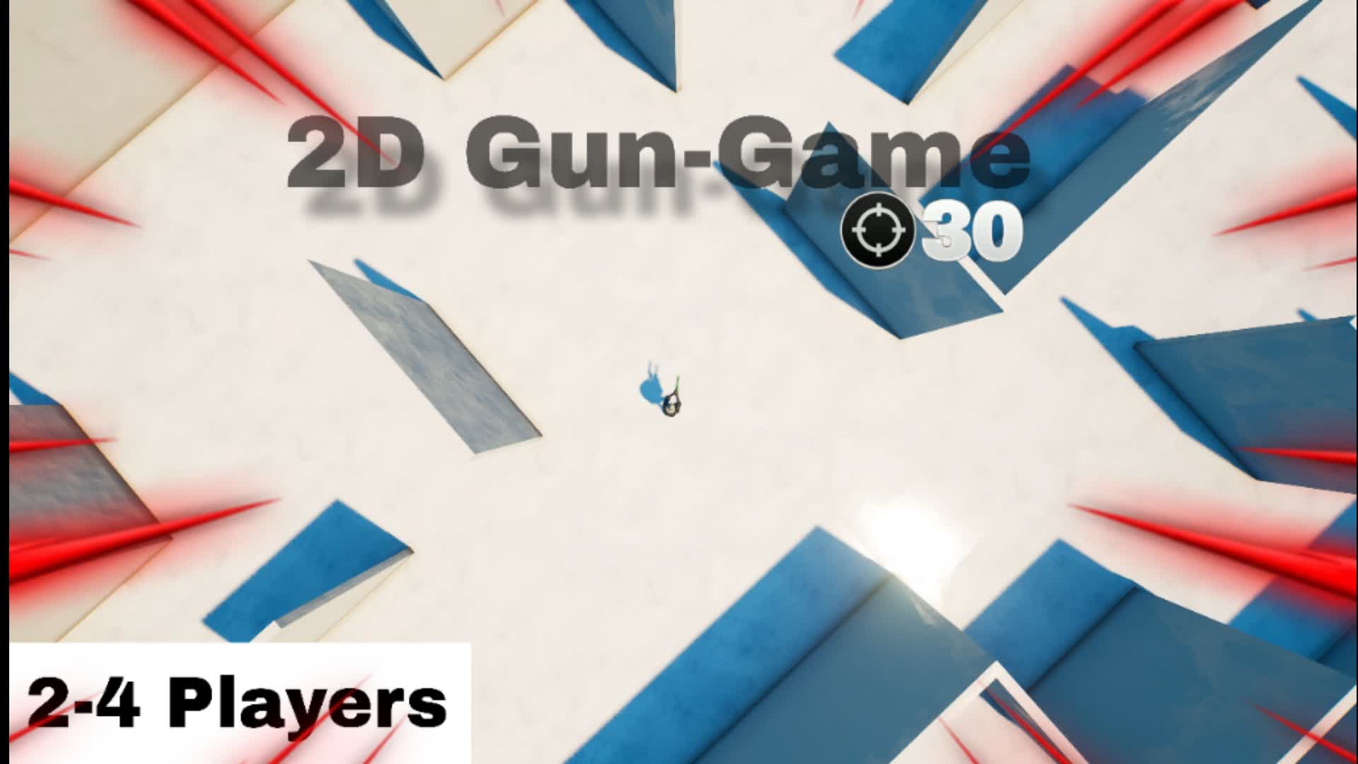 2D GUN GAME — Fortnite Creative map