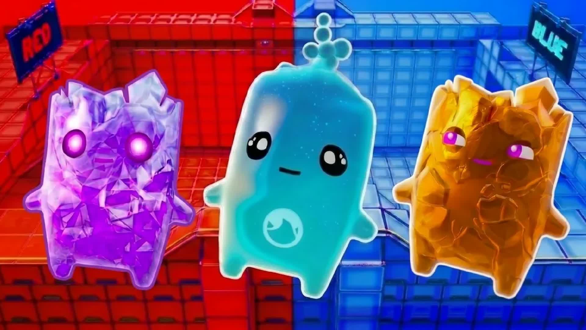 red vs blue 236454 — Fortnite Creative map