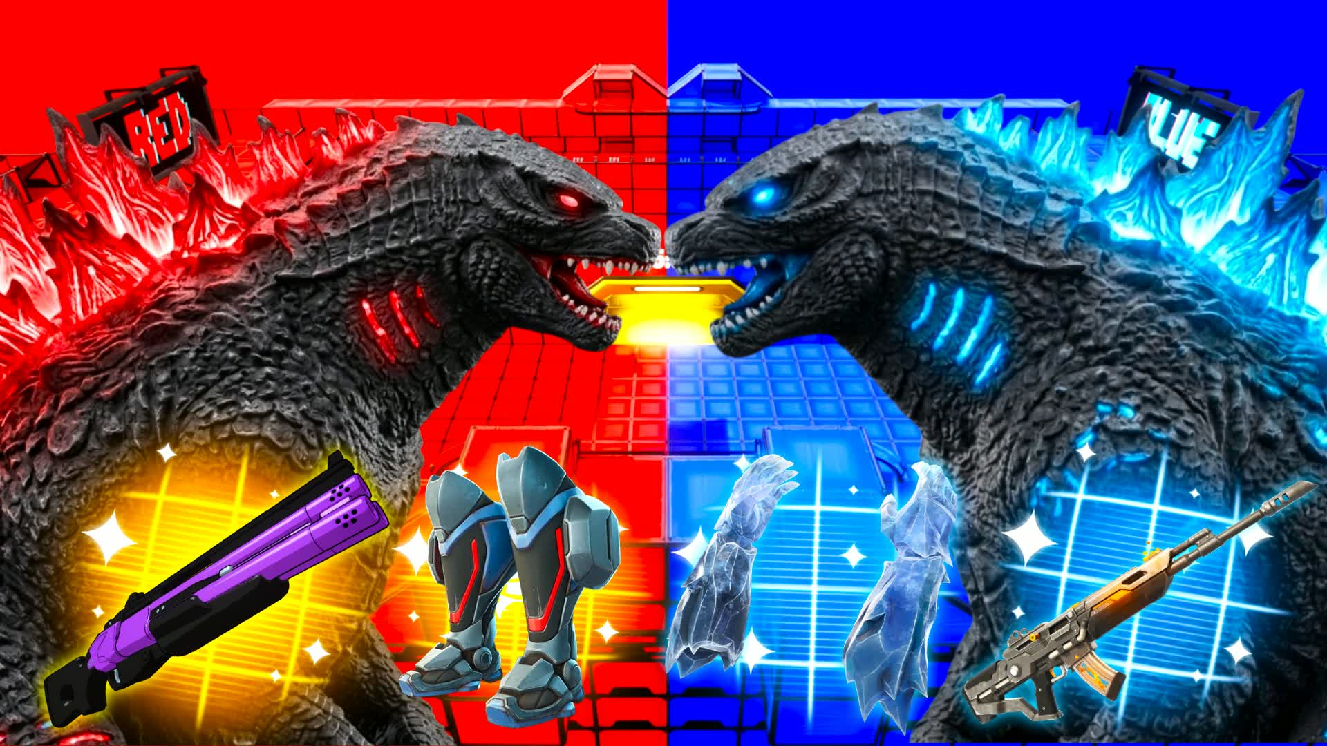 RED VS BLUE STARWARS red vs blue fight — Fortnite Creative map