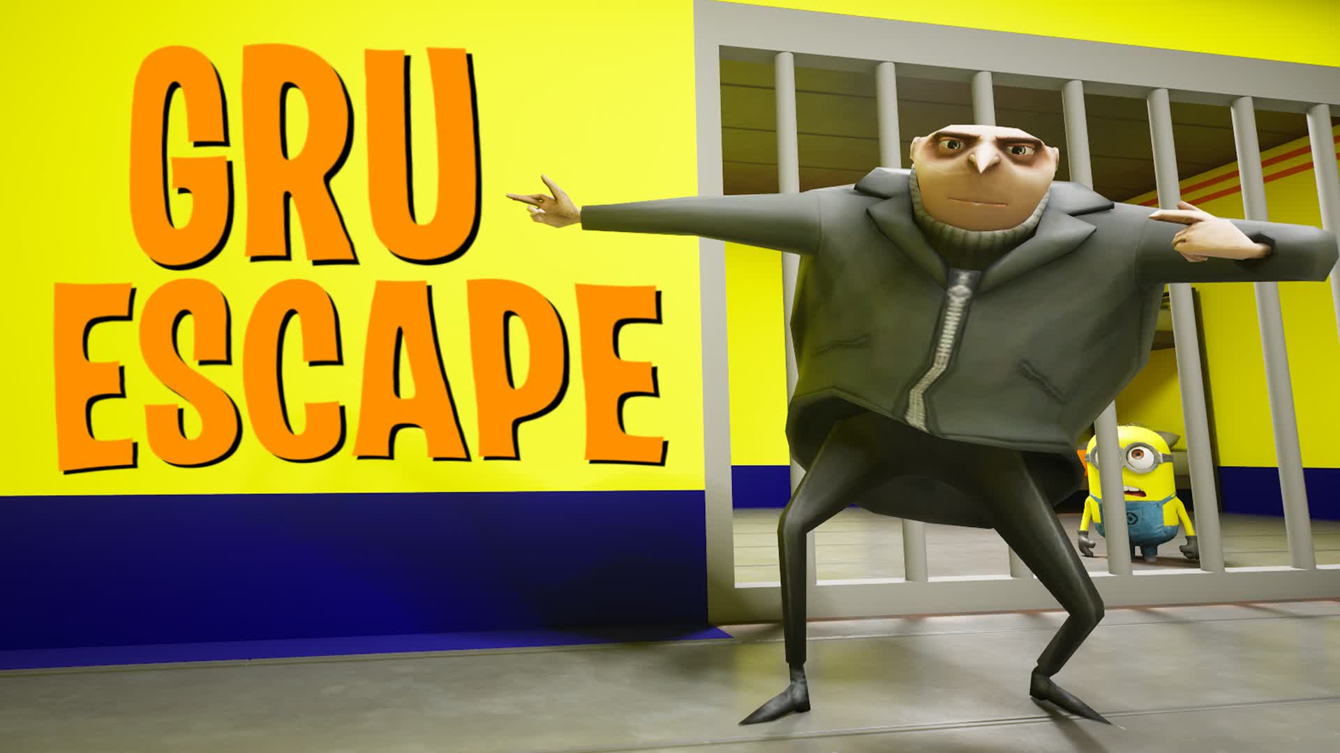 ESCAPE FROM GRU — Fortnite Creative map