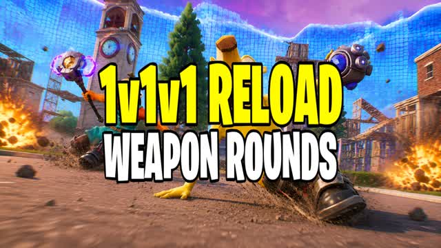 Weapon Rounds FFA: 4 maps & kill streaks โ Fortnite Creative map