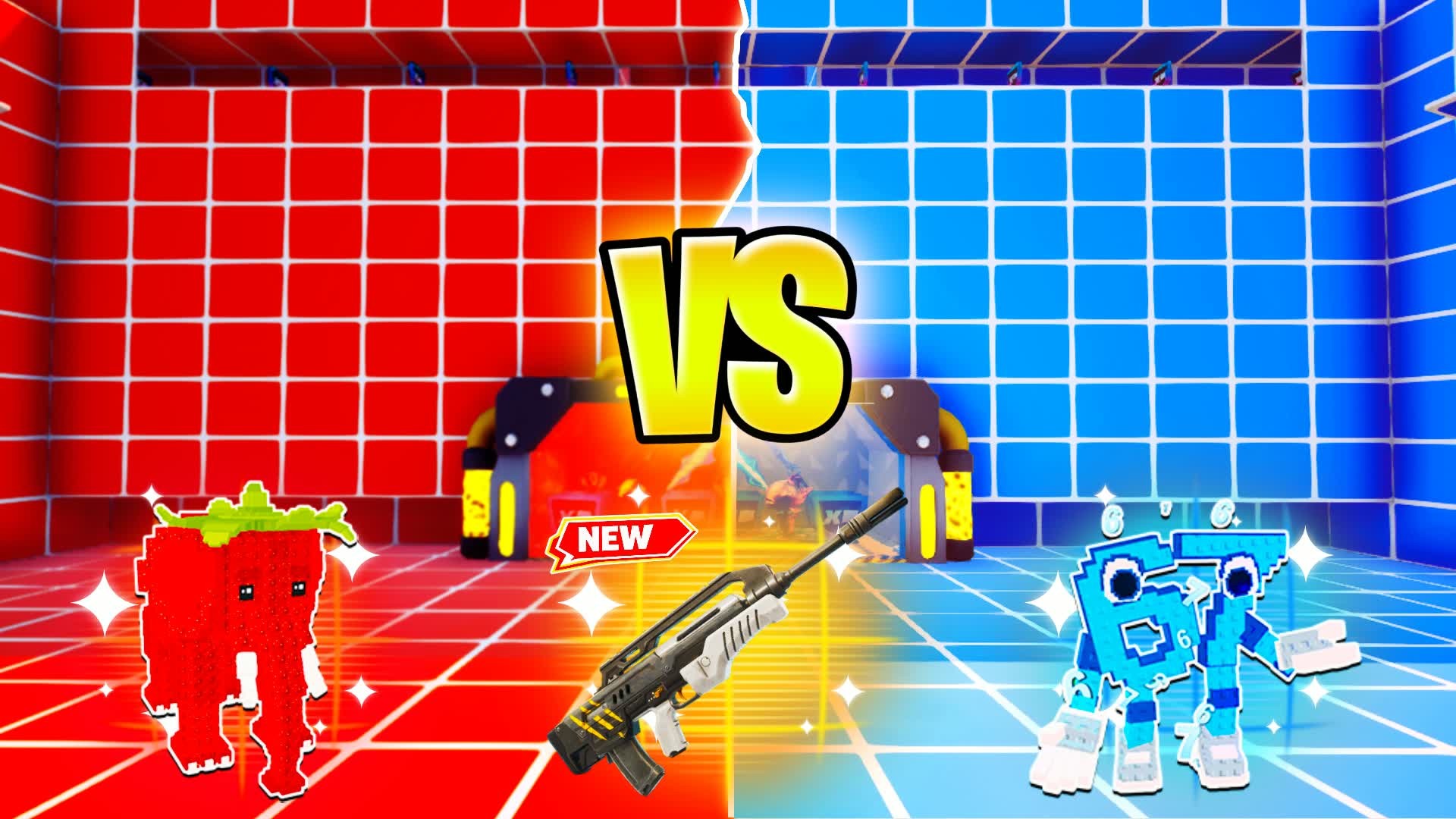 π΄π΅ BRAINROT RED VS BLUE π΄π΅ β Fortnite Creative map