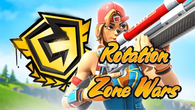 Rotation Zone Wars — Fortnite Creative map