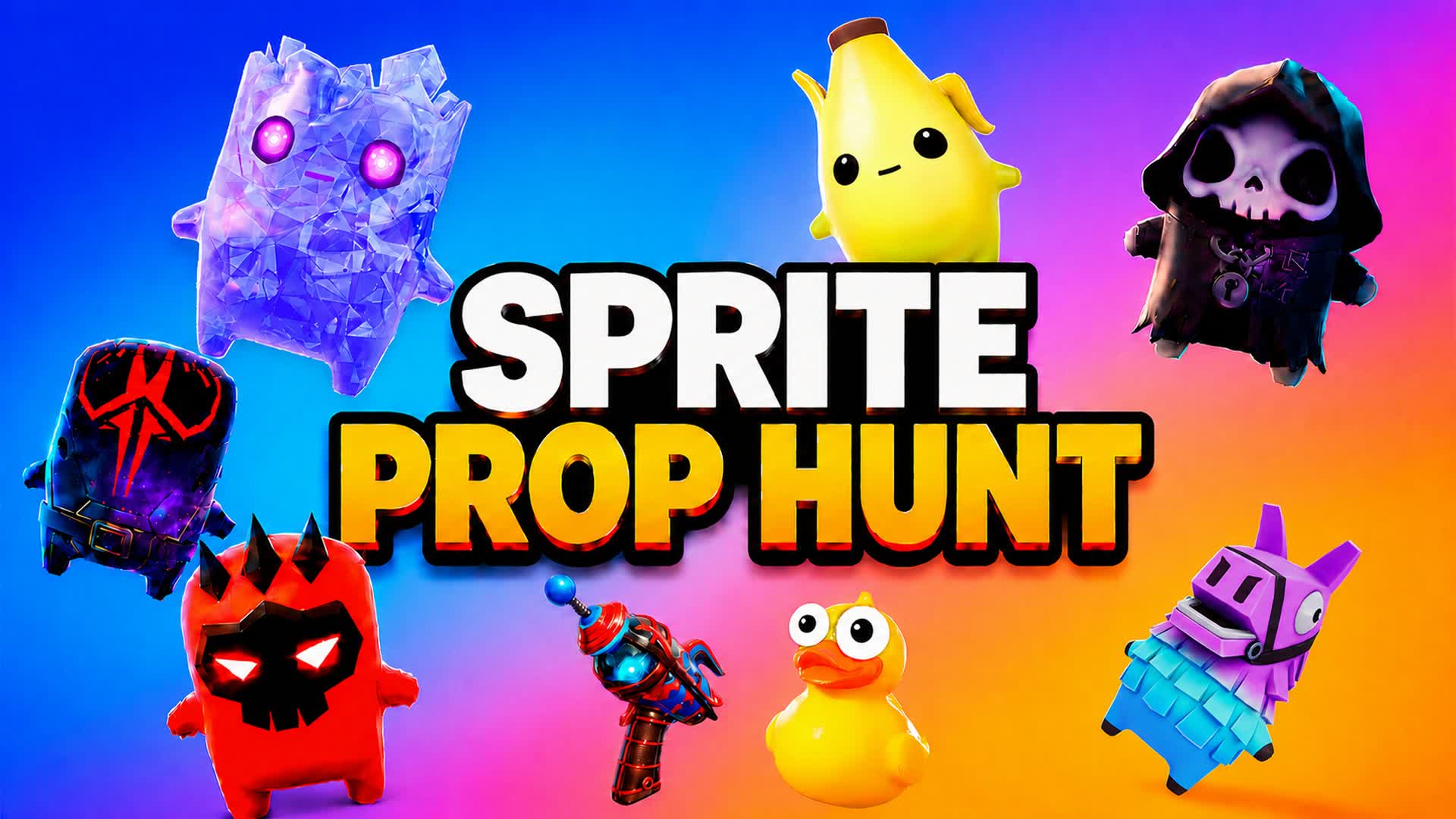 SPRITE PROP HUNT โ Fortnite Creative map