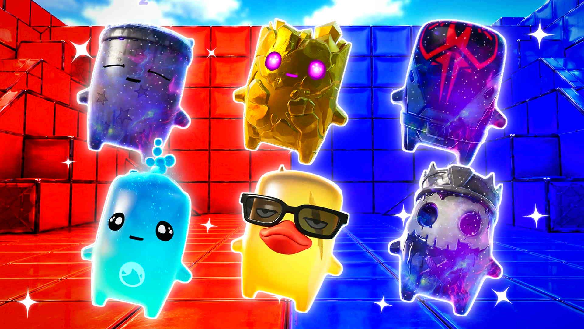 RED VS BLUE COMET RUSH π΄π΅ β Fortnite Creative map