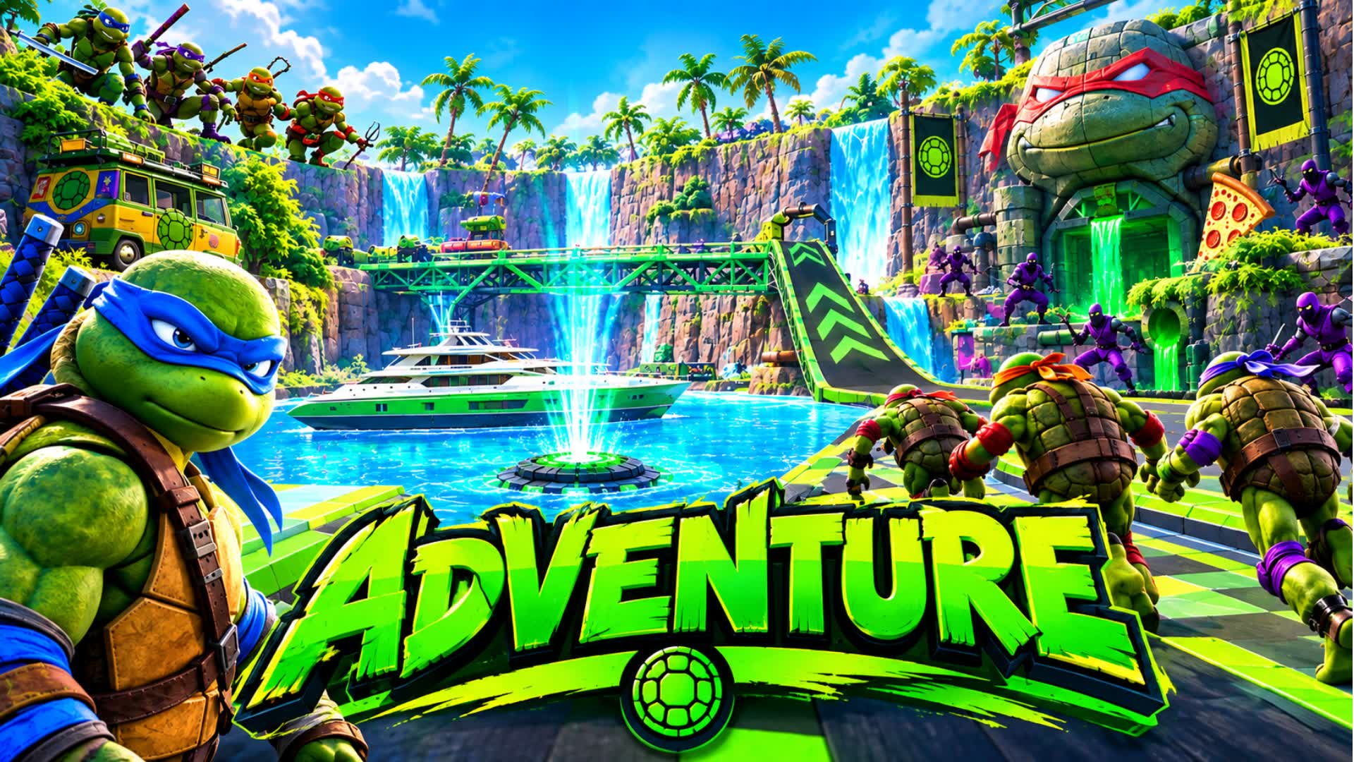 ADVENTURE AND FUN - ALL CARS — Fortnite Creative map