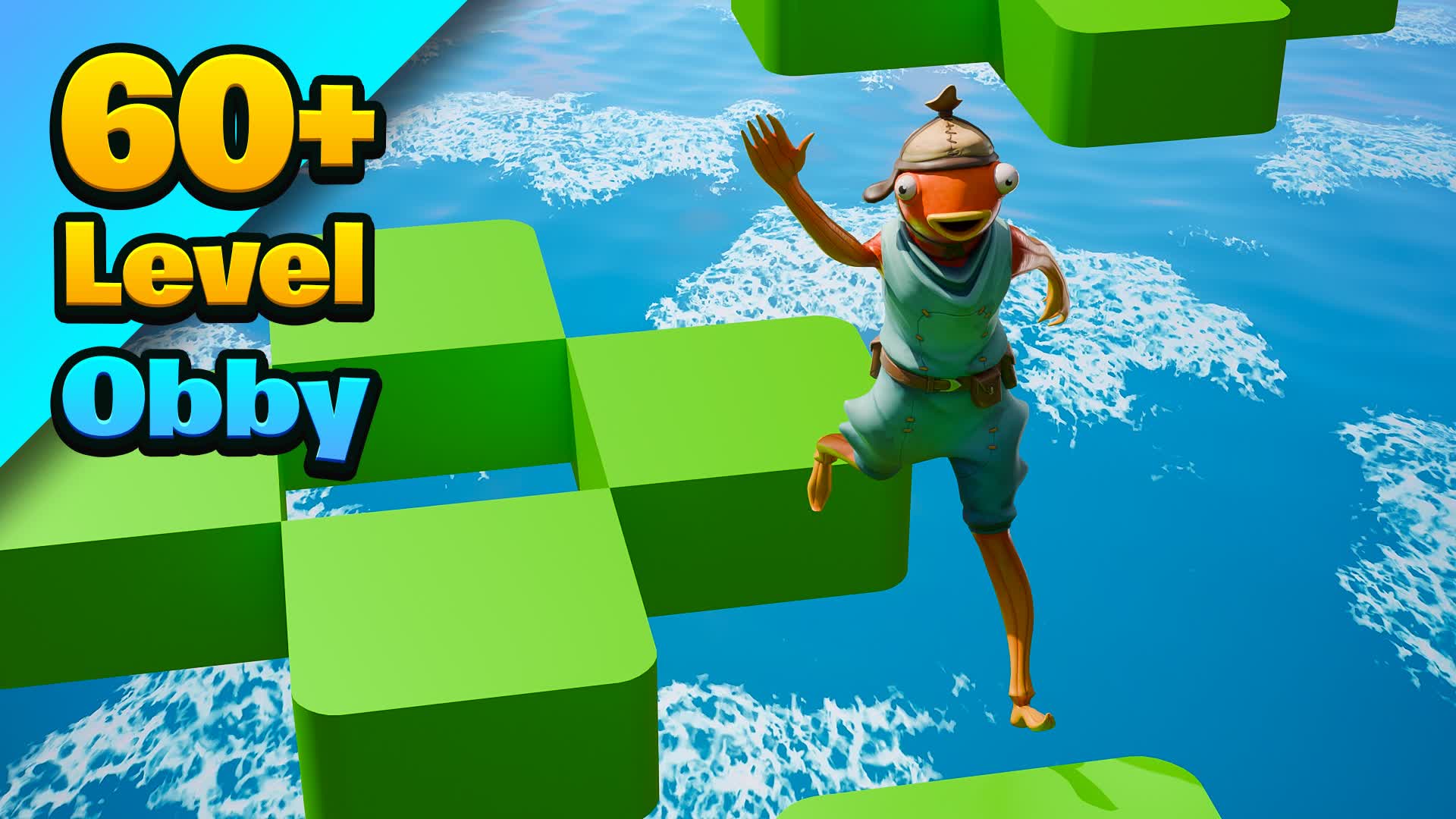 60+ Level Obby β Fortnite Creative map