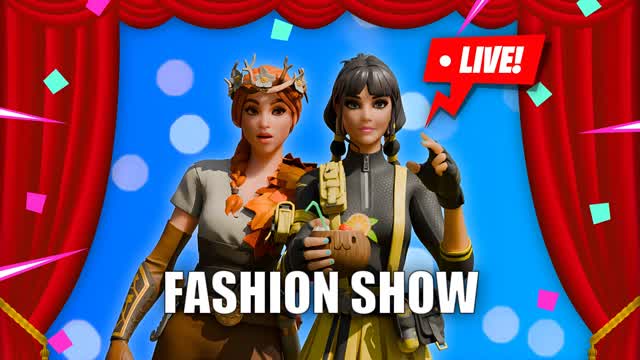 FASHION SHOW β Fortnite Creative map