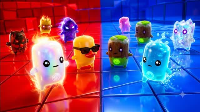 RED VS BLUE TURBO — Fortnite Creative map