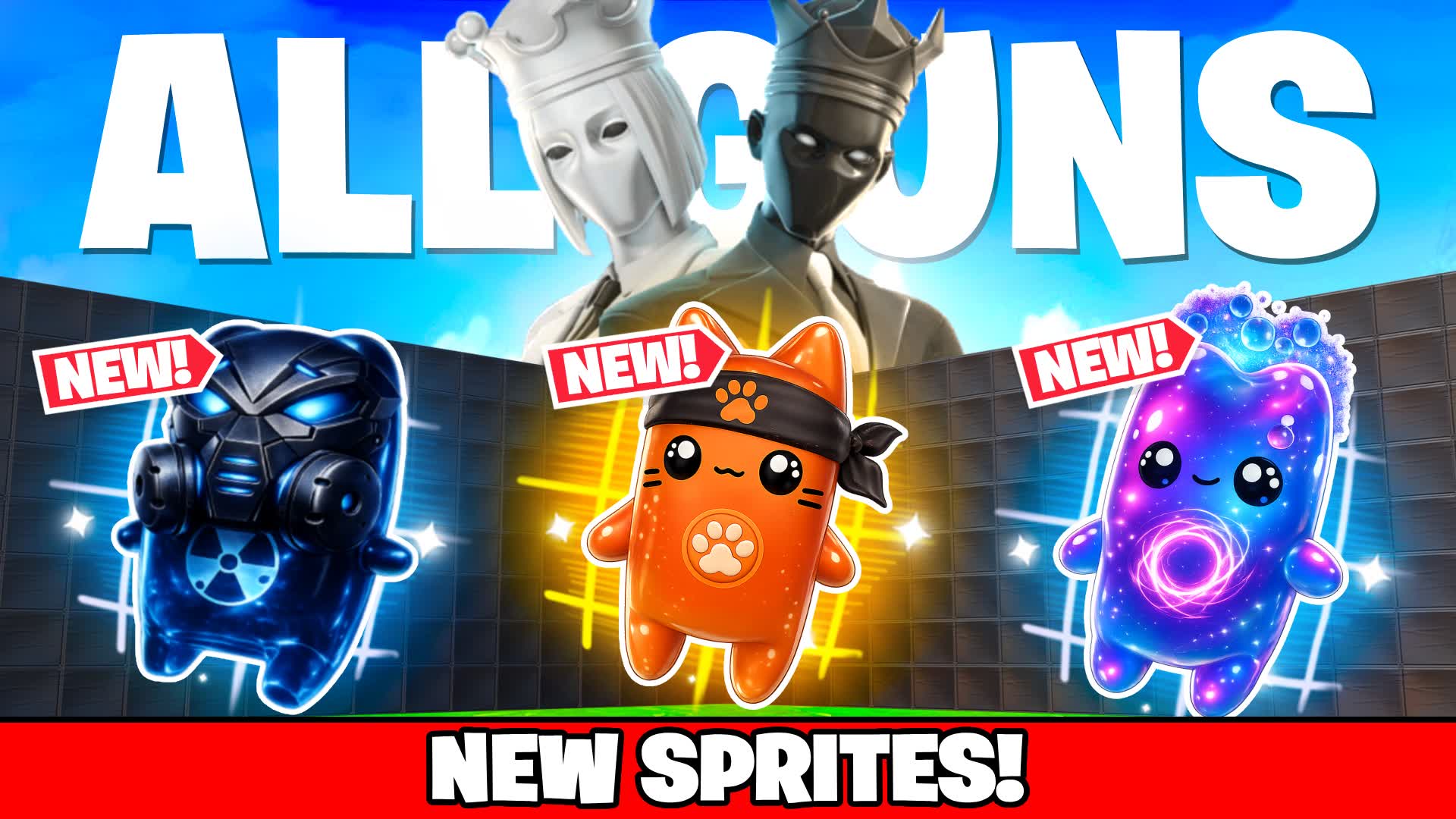 FUN 1V1 FFA - ALL GUNS & VEHICLES โ Fortnite Creative map