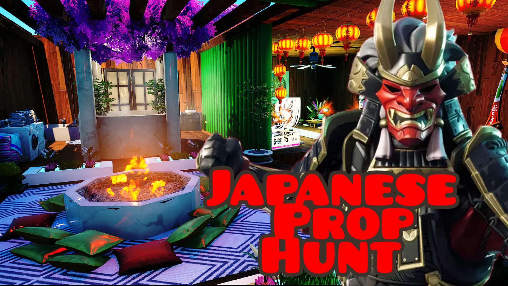 Japanese Prop Hunt 金 — Fortnite Creative map