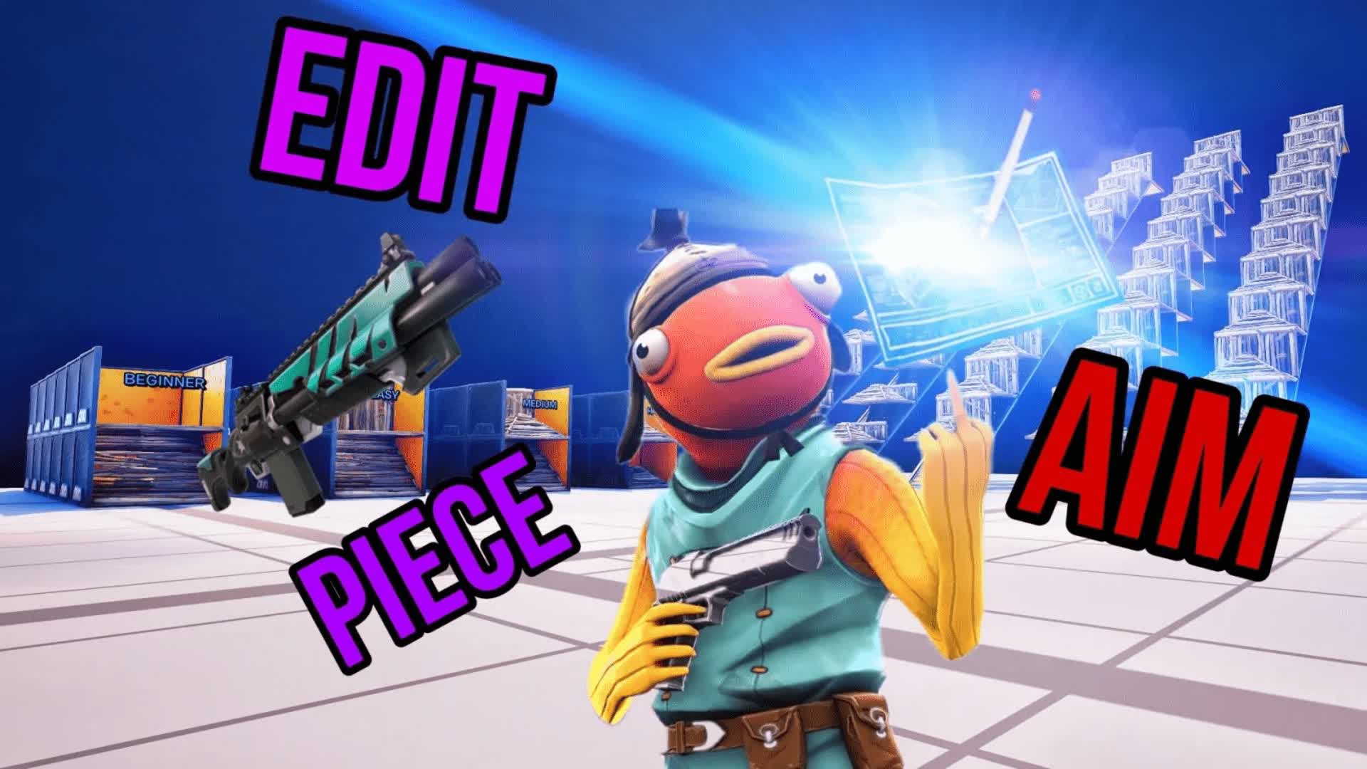 🎯CHAPTER 5 EDIT & AIM & PIECE CONTROL🎯 — Fortnite Creative map