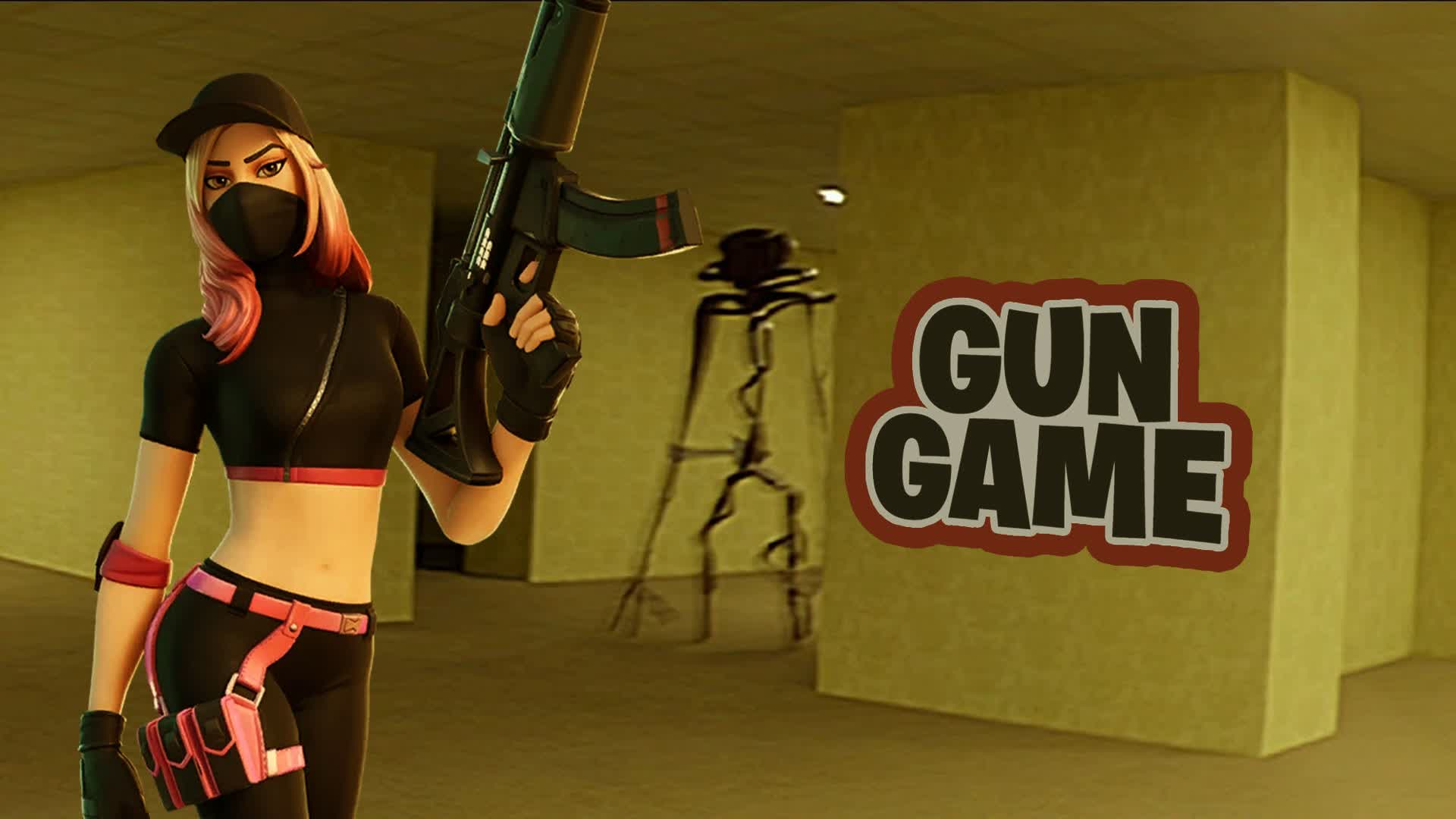 The Backrooms Gun Game — Fortnite Creative map