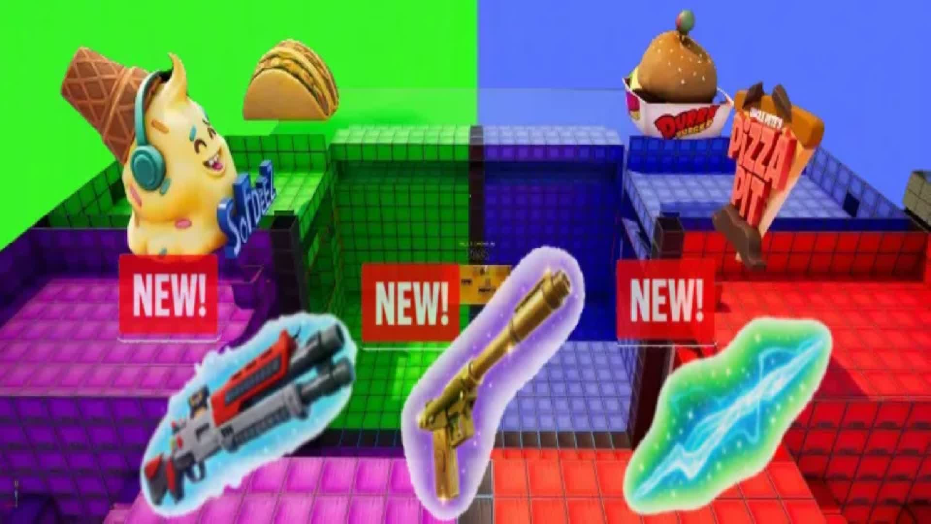 Food Fight FFA β Fortnite Creative map
