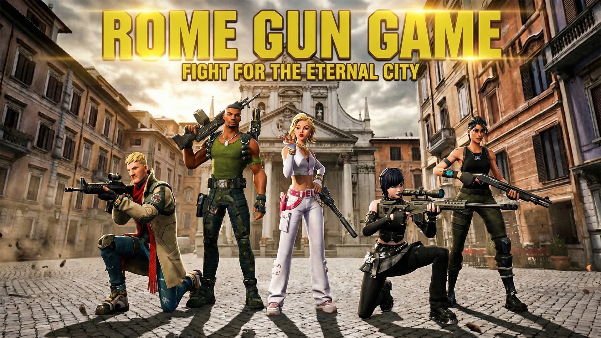 ROME GUN GAME JSFILMZ β Fortnite Creative map