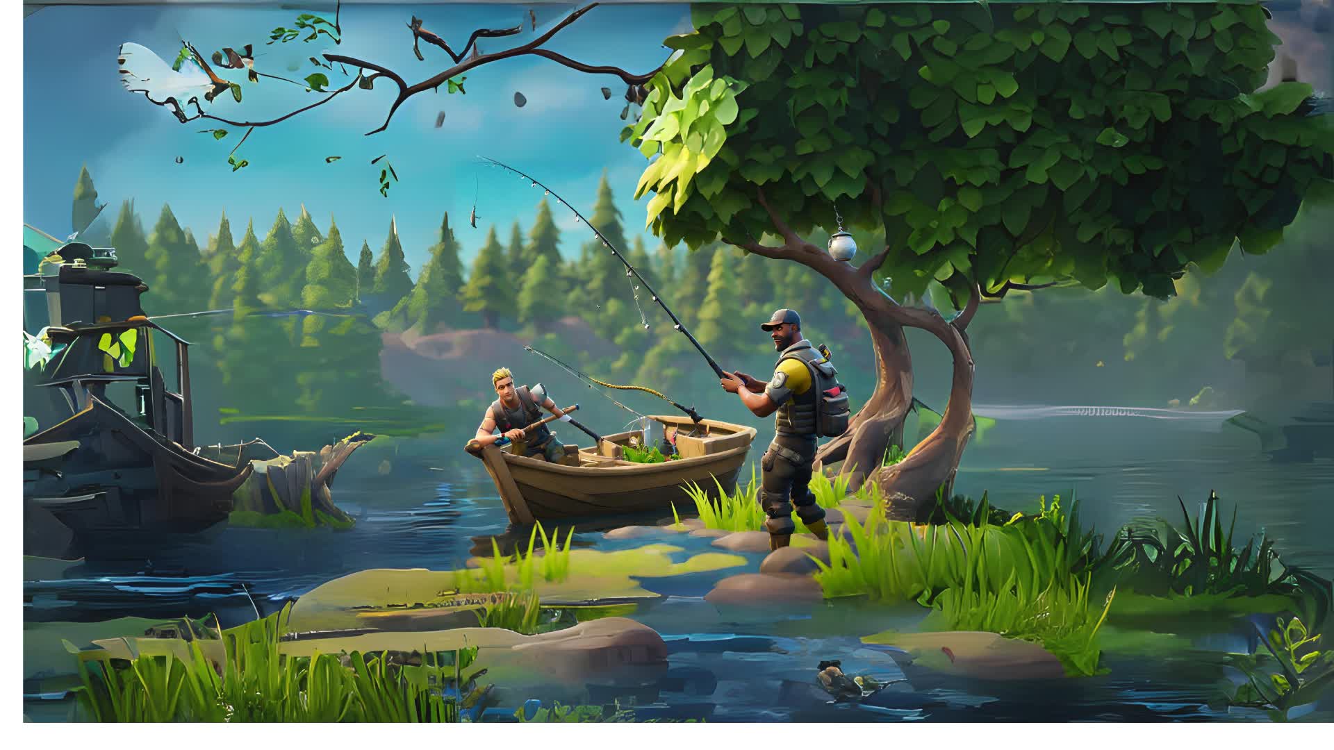Fishing Simulator — Fortnite Creative map