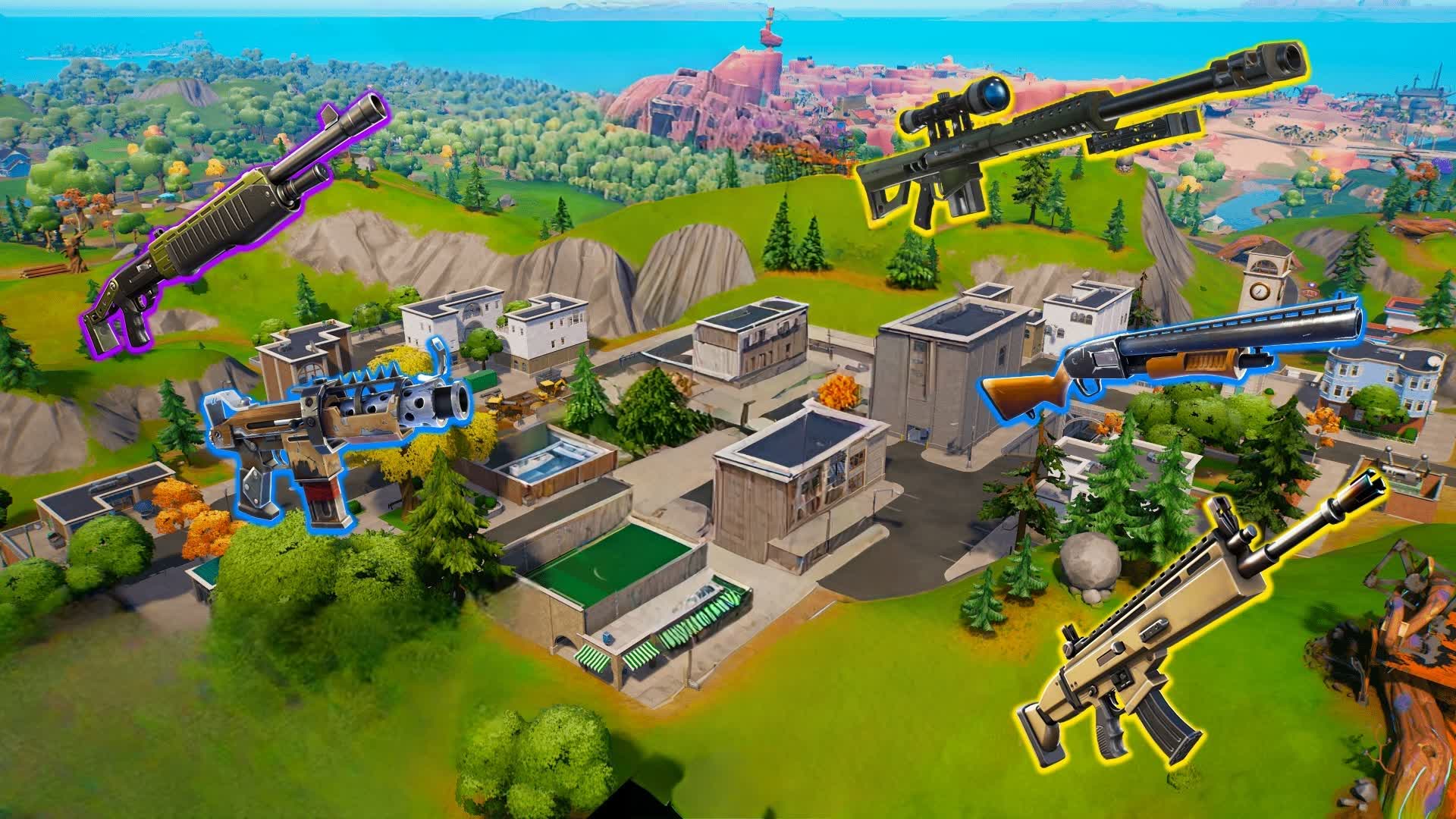 DRIVER CARS FREE FOR ALL π― β Fortnite Creative map