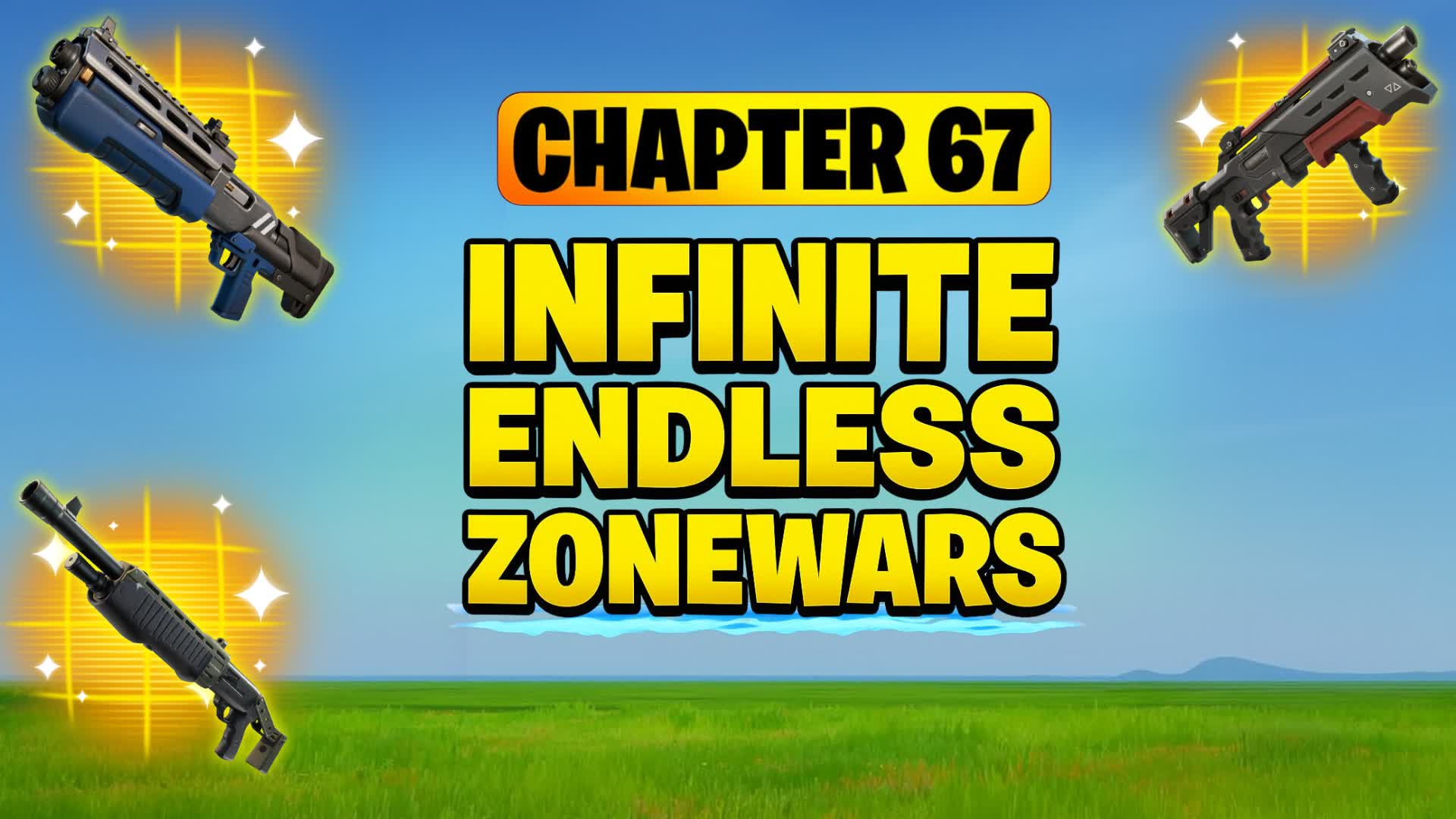 INFINITE ENDLESS ZONE WARS β Fortnite Creative map