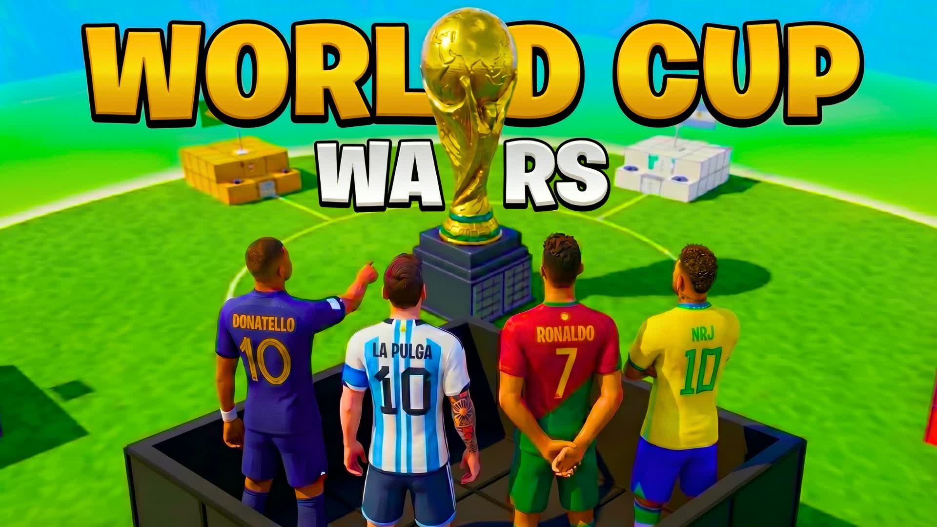 π WORLD CUP WARS β½ β Fortnite Creative map