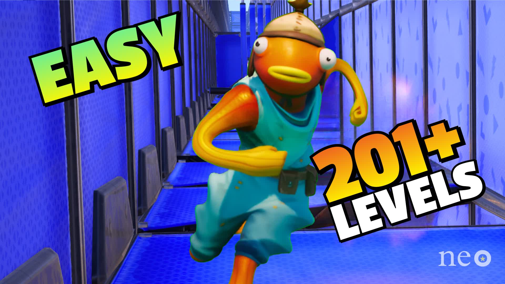 🌈201+ EASY PARKOUR🌈 — Fortnite Creative map