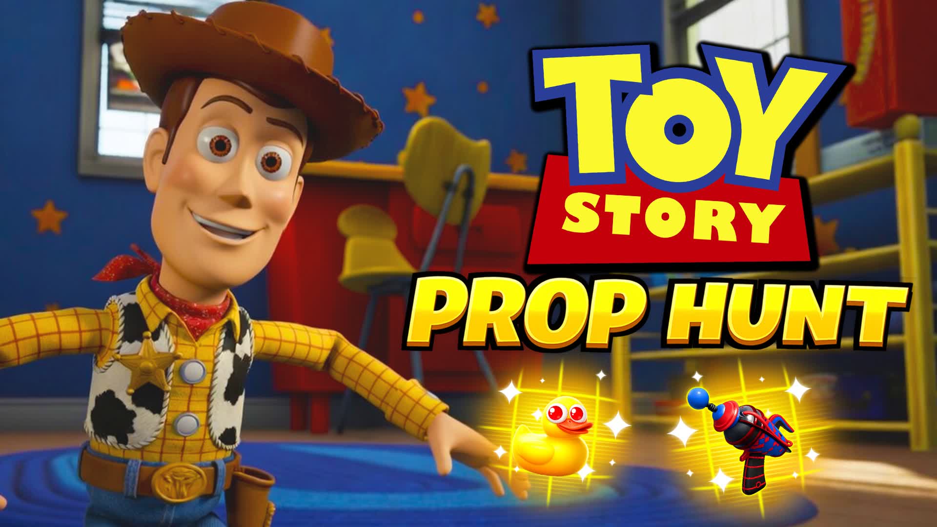 TOY STORY PROP HUNT GAME ๐งธ โ Fortnite Creative map
