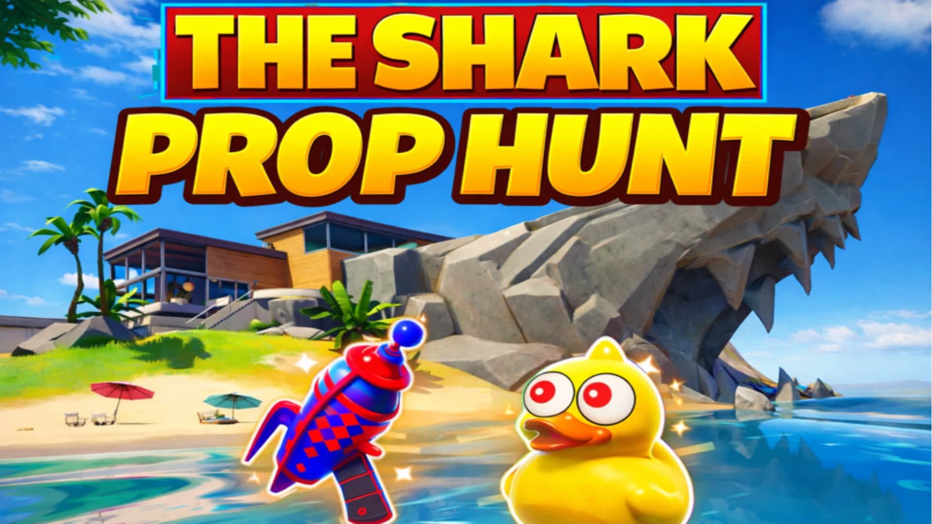 THE SHARK PROP HUNT π¦ HIDE AND SEEK β Fortnite Creative map