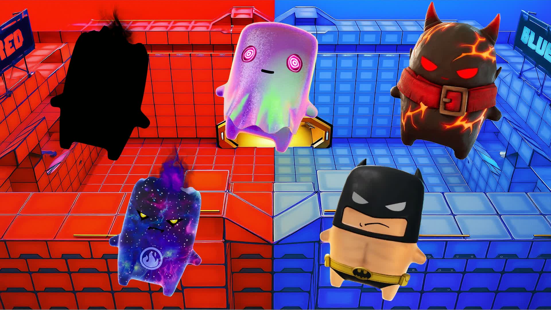 RED VS BLUE🔵🔴 FLASH — Fortnite Creative map
