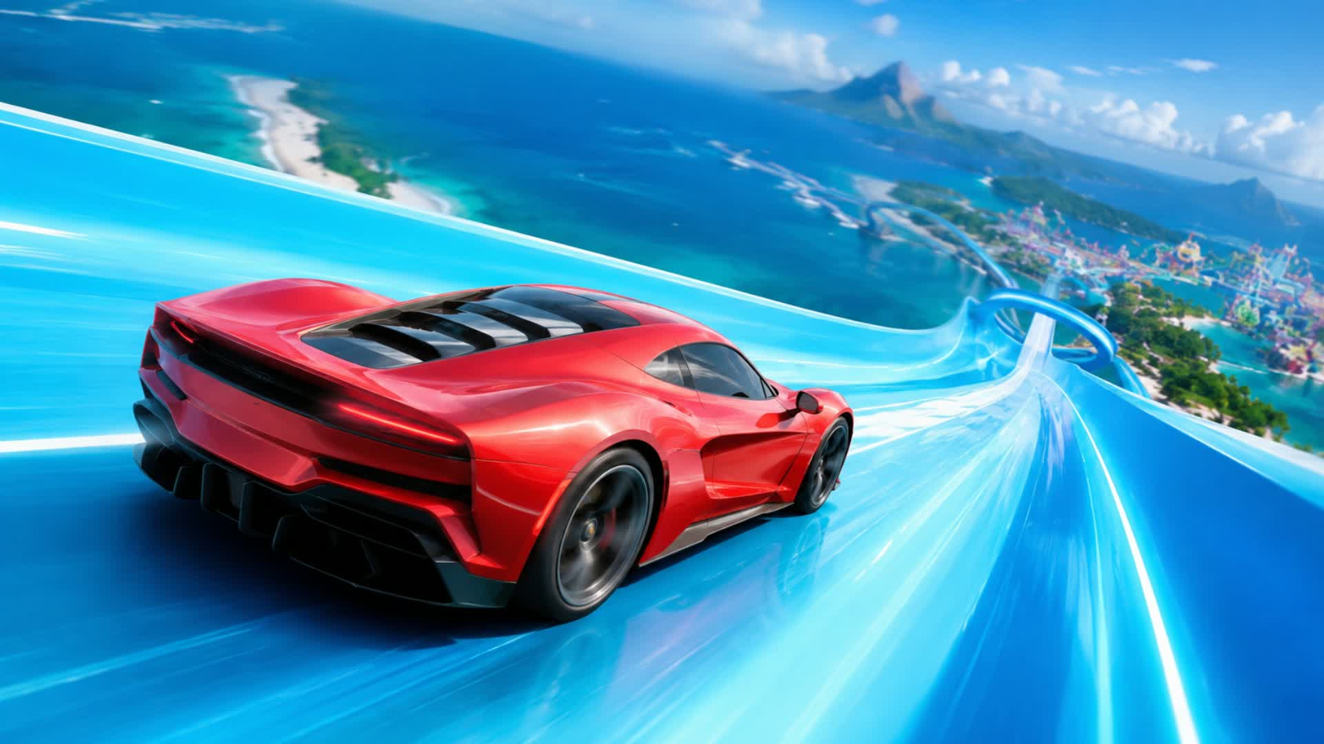 CAR GAME ๐น๏ธ RUSH SUPER RAMP๐ฅ โ Fortnite Creative map