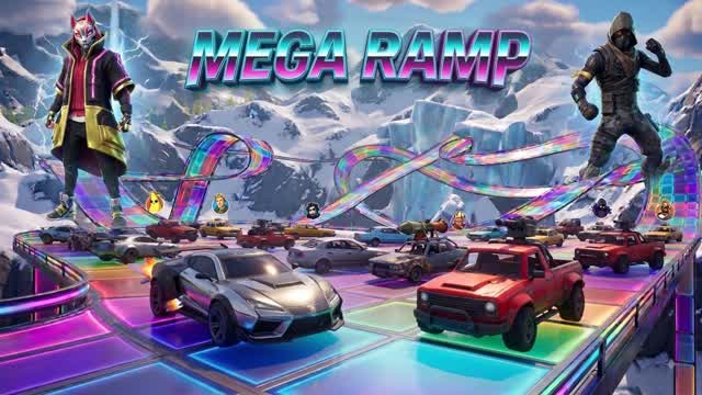 MEGA RAMP UP 2026 — Fortnite Creative map