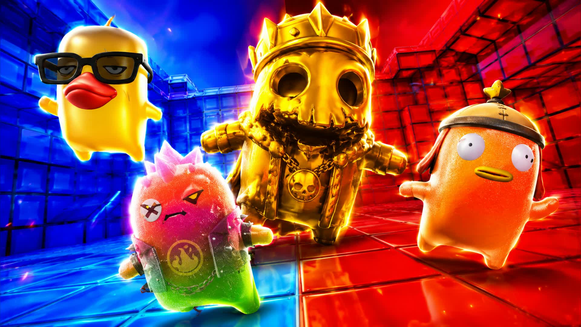 RED VS BLUE FUSE CURRENT π΄π΅ β Fortnite Creative map