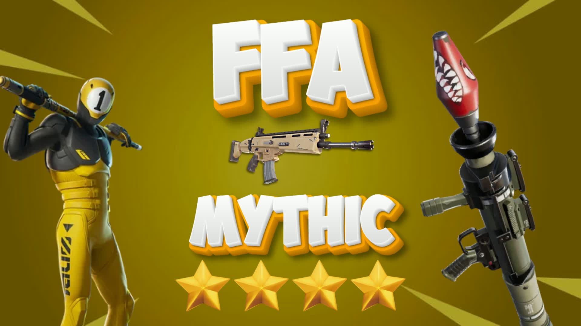 FFA ๐ฅ MYTHIC โญ โ Fortnite Creative map