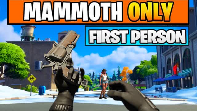 FPS MAMMOTH PISTOL ONE SHOT — Fortnite Creative map