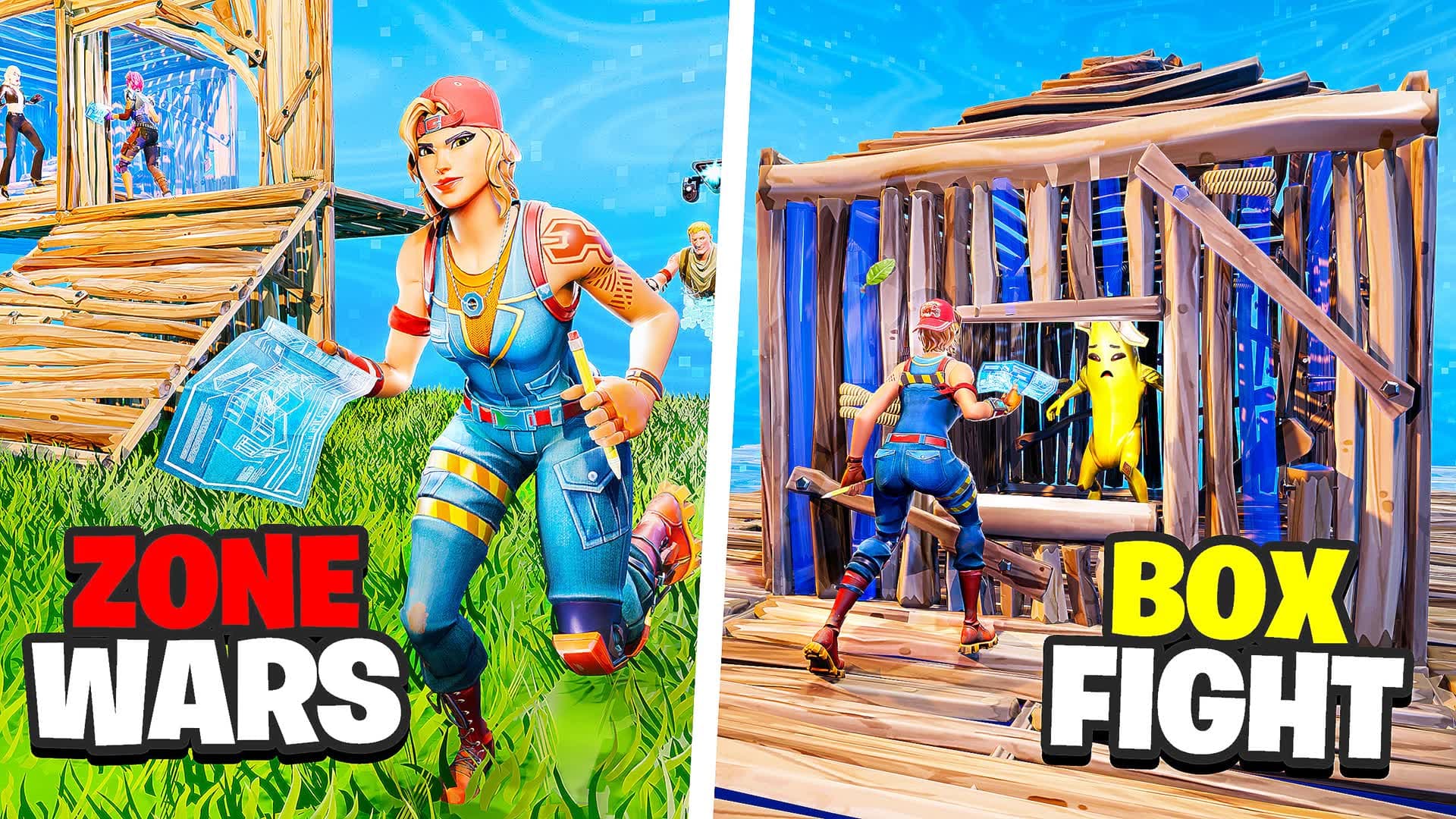 💨 SPEED BOX FIGHTS AND ZONE WARS — Fortnite Creative map