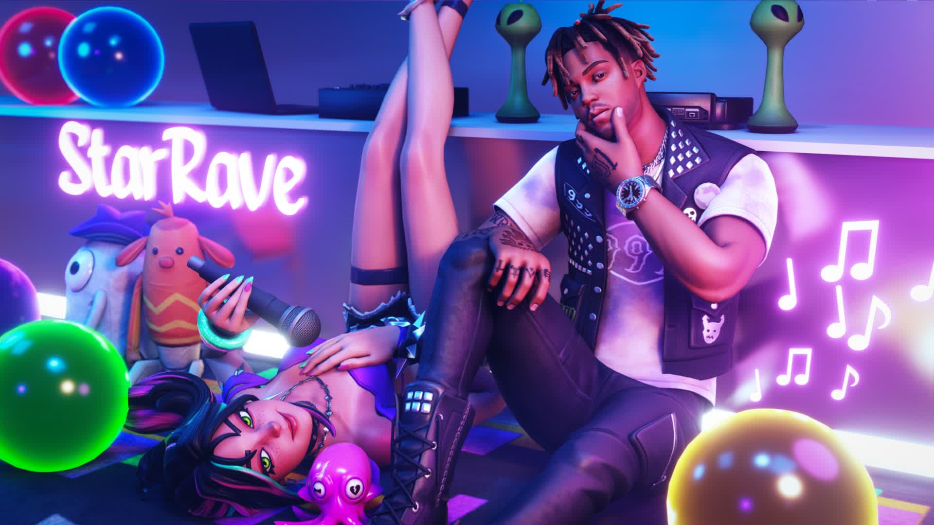 Star Rave ๐ชฉ | Party Royale ๐ต โ Fortnite Creative map