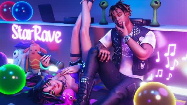 Star Rave ๐ชฉ | Party Royale ๐ต โ Fortnite Creative map