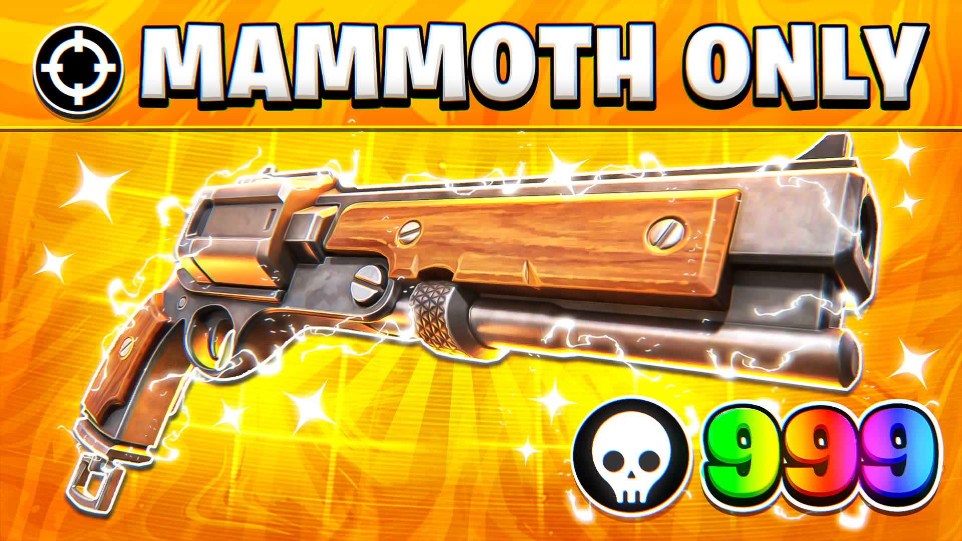 ONLY MAMMOTH ONE SHOT π― β Fortnite Creative map