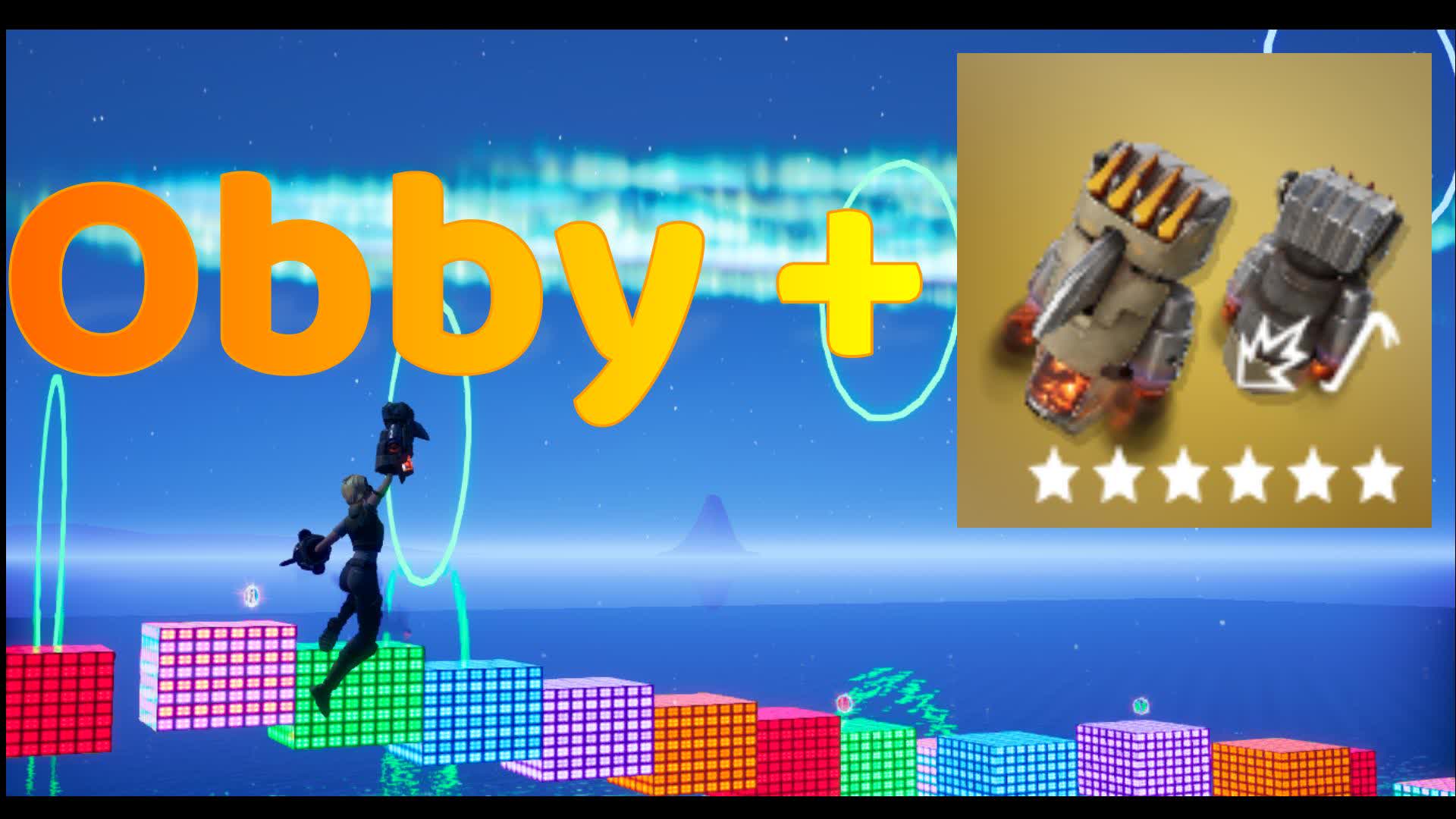 Obby+ — Fortnite Creative map
