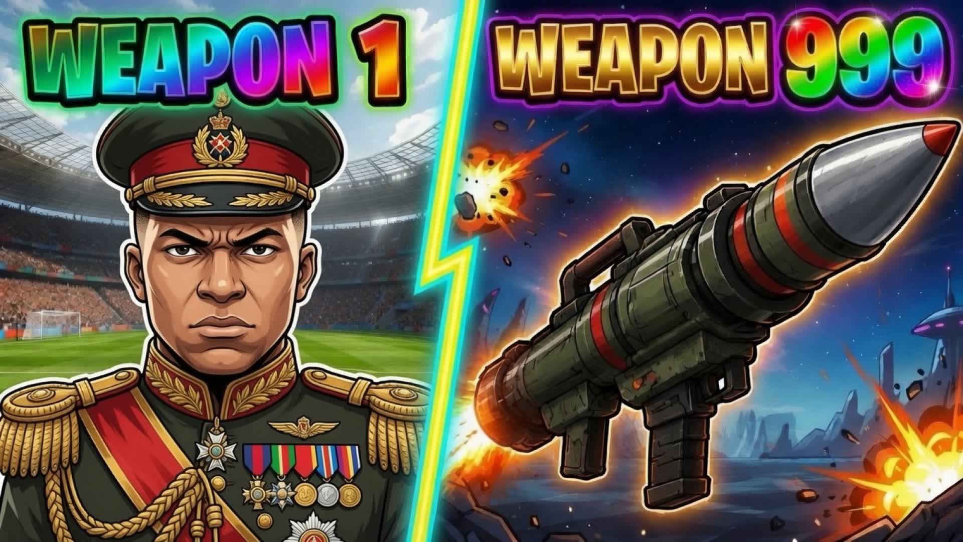 DICTATOR GUN GAME🎯🎖️ — Fortnite Creative map